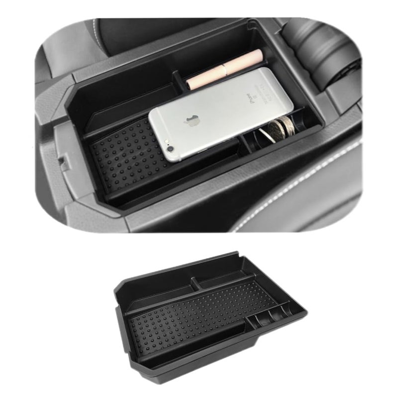 Vesul Center Console Organizer Tray Compatible with Toyota RAV4 2013 2014 2015 2016 Storage Box ABS Tray Insert Organizer Glove Pallet - Image 1